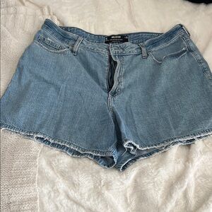 Hollister Women's Light Blue Jean Shorts